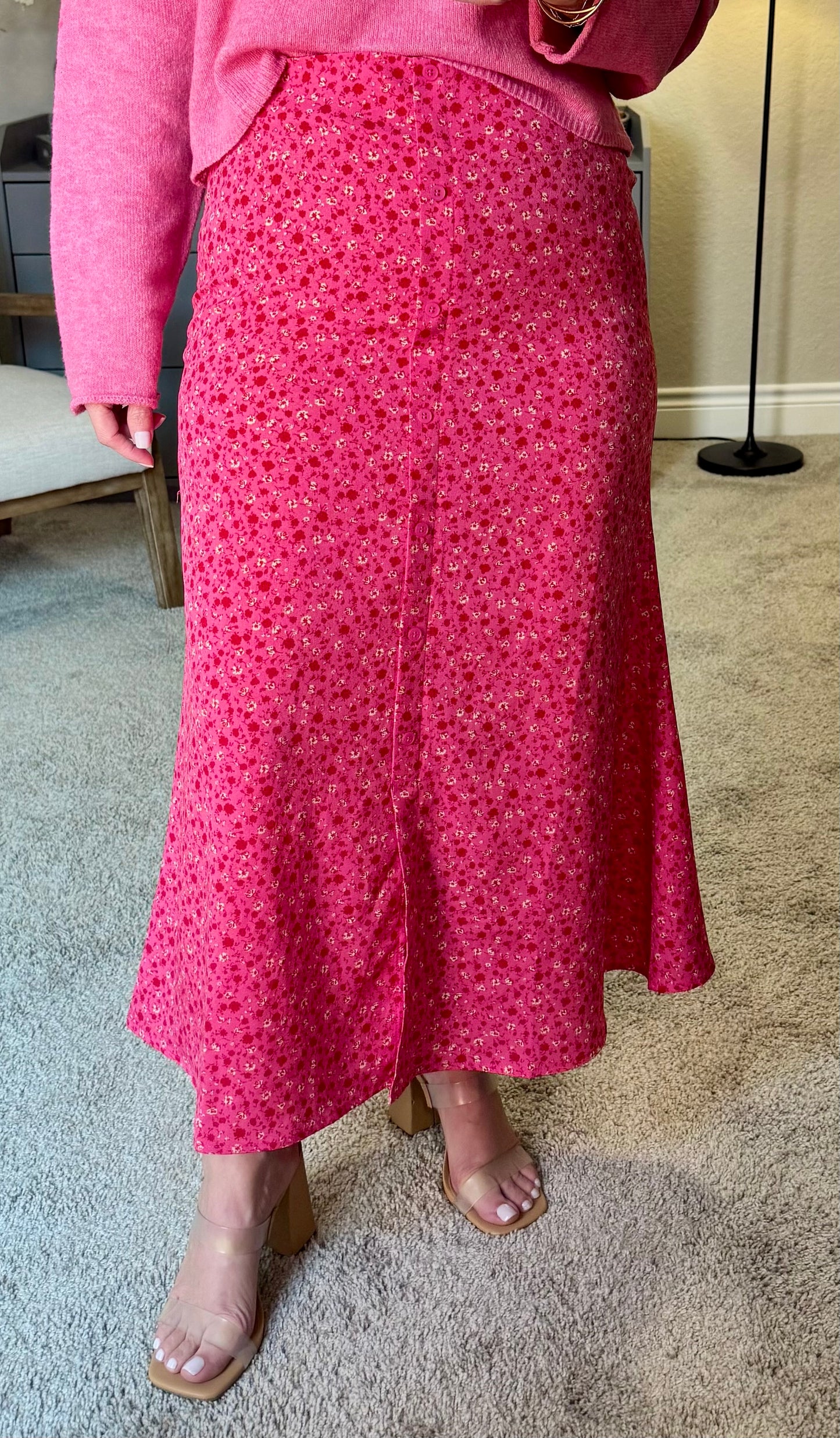 Betsy Floral Skirt/FINAL SALE