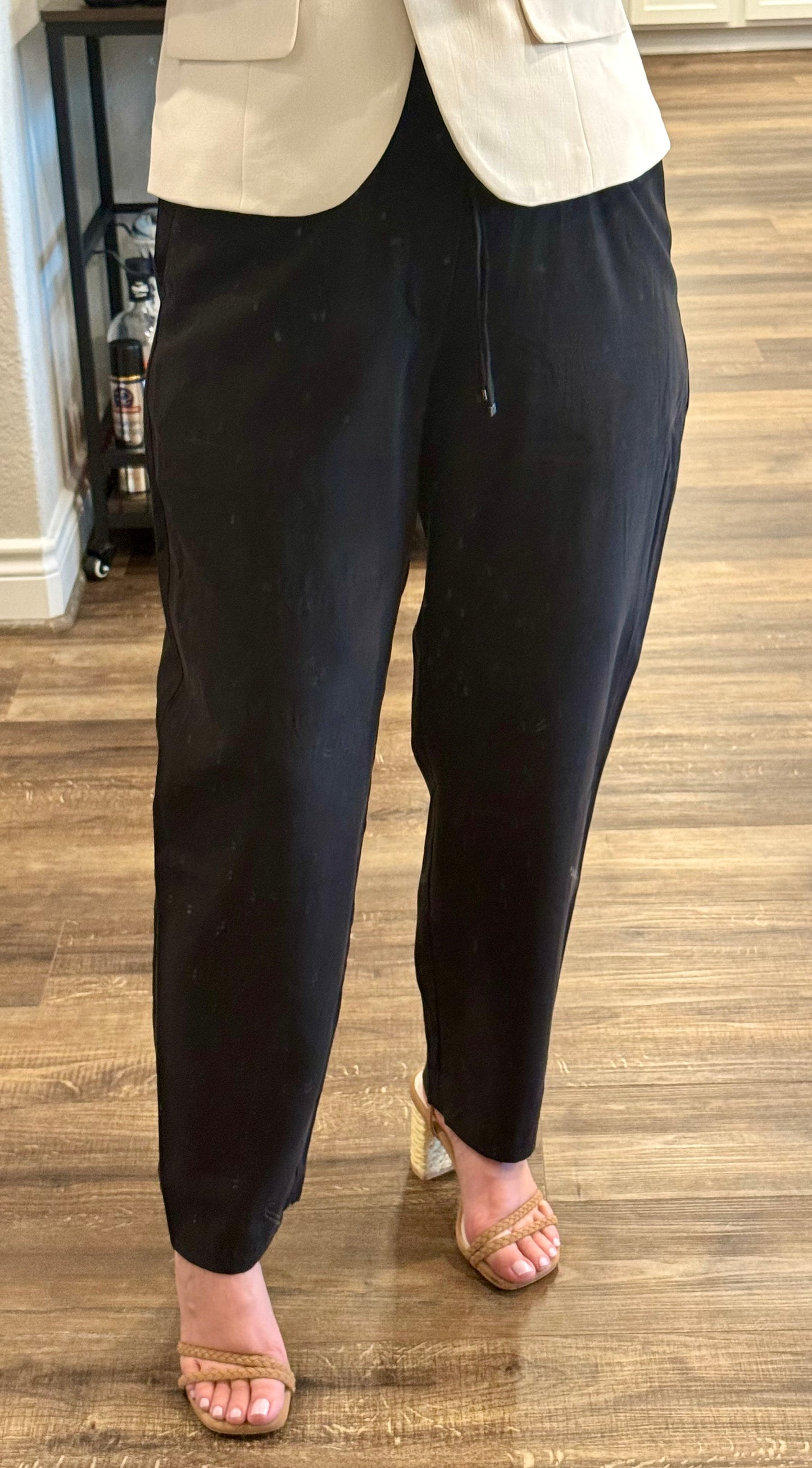 Drift High Rise Drawstring Ankle Pants