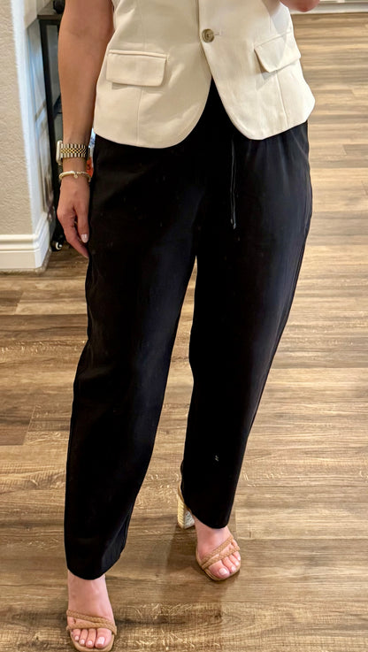 Drift High Rise Drawstring Ankle Pants