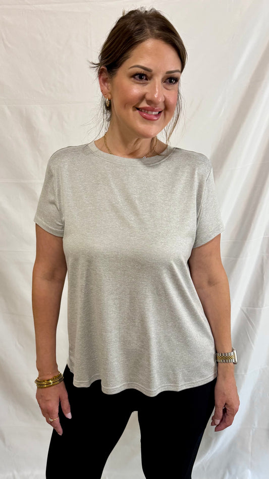 Elevate Open Back Tee