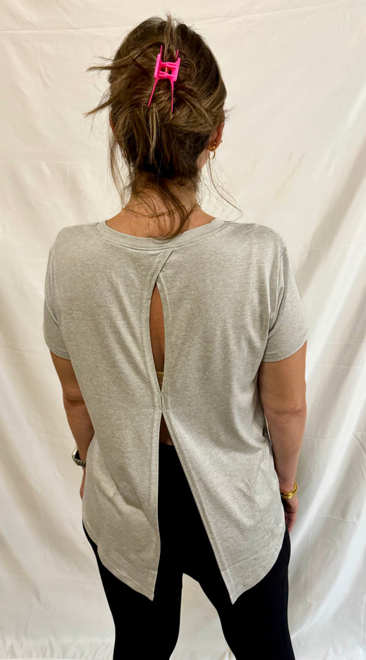 Elevate Open Back Tee