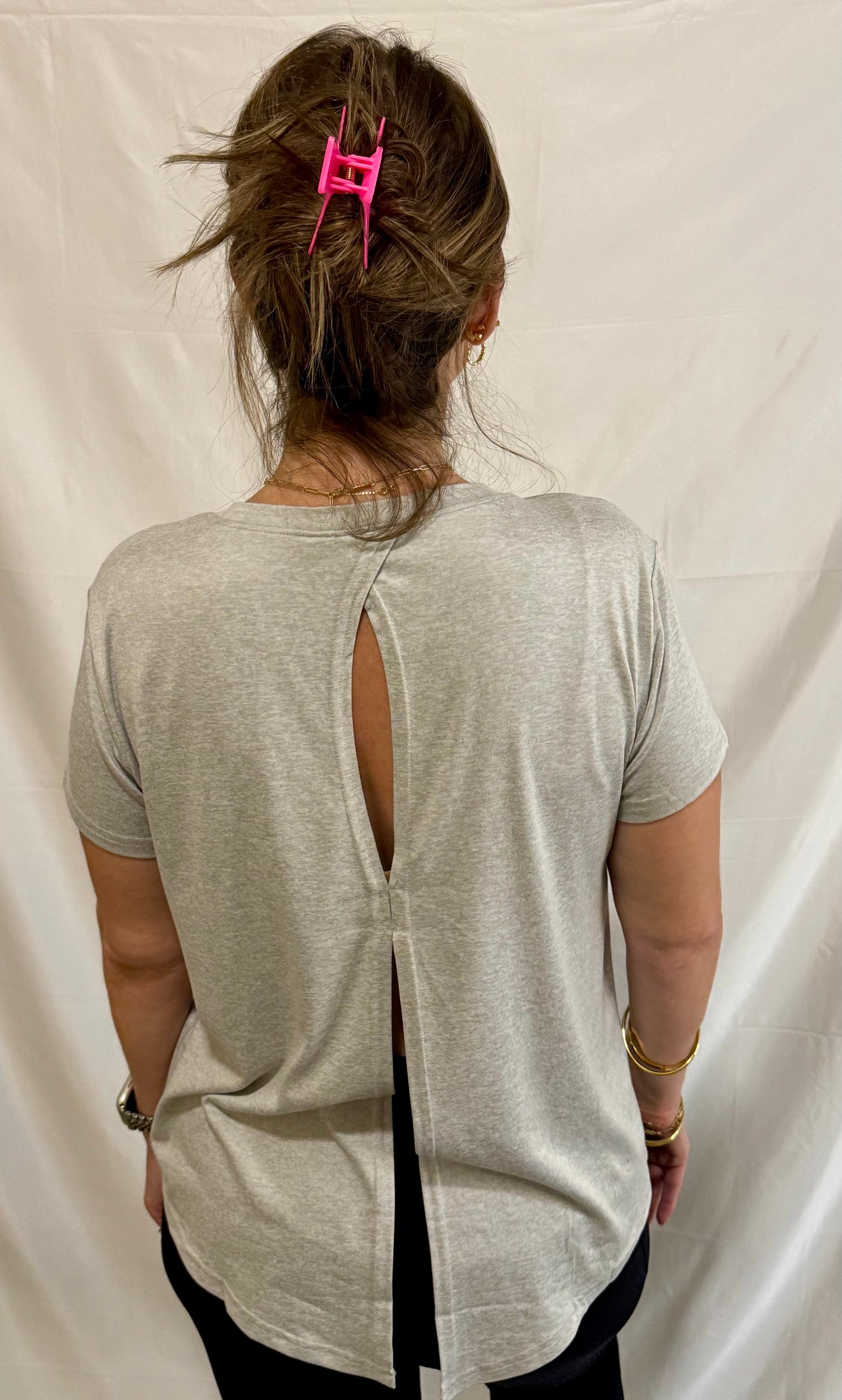 Elevate Open Back Tee