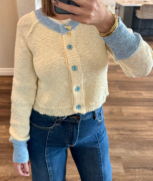 Greta Cropped Cardigan