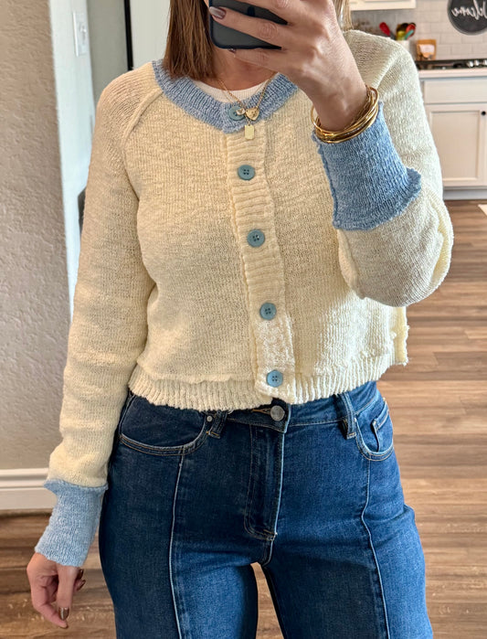 Greta Cropped Cardigan