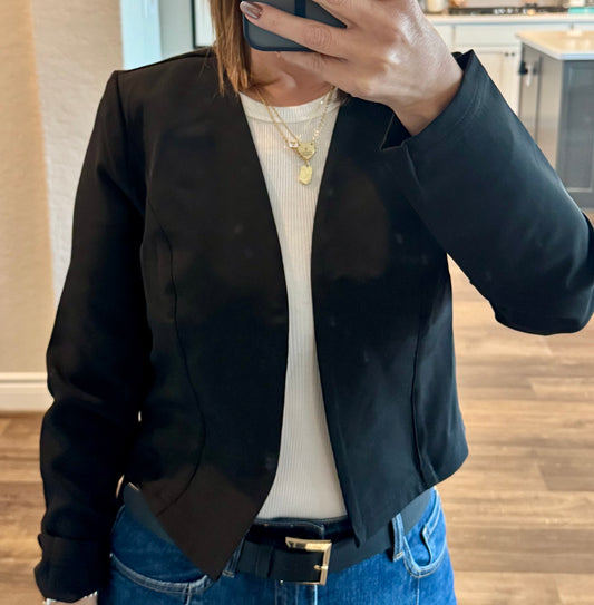 Atlas Collarless Blazer