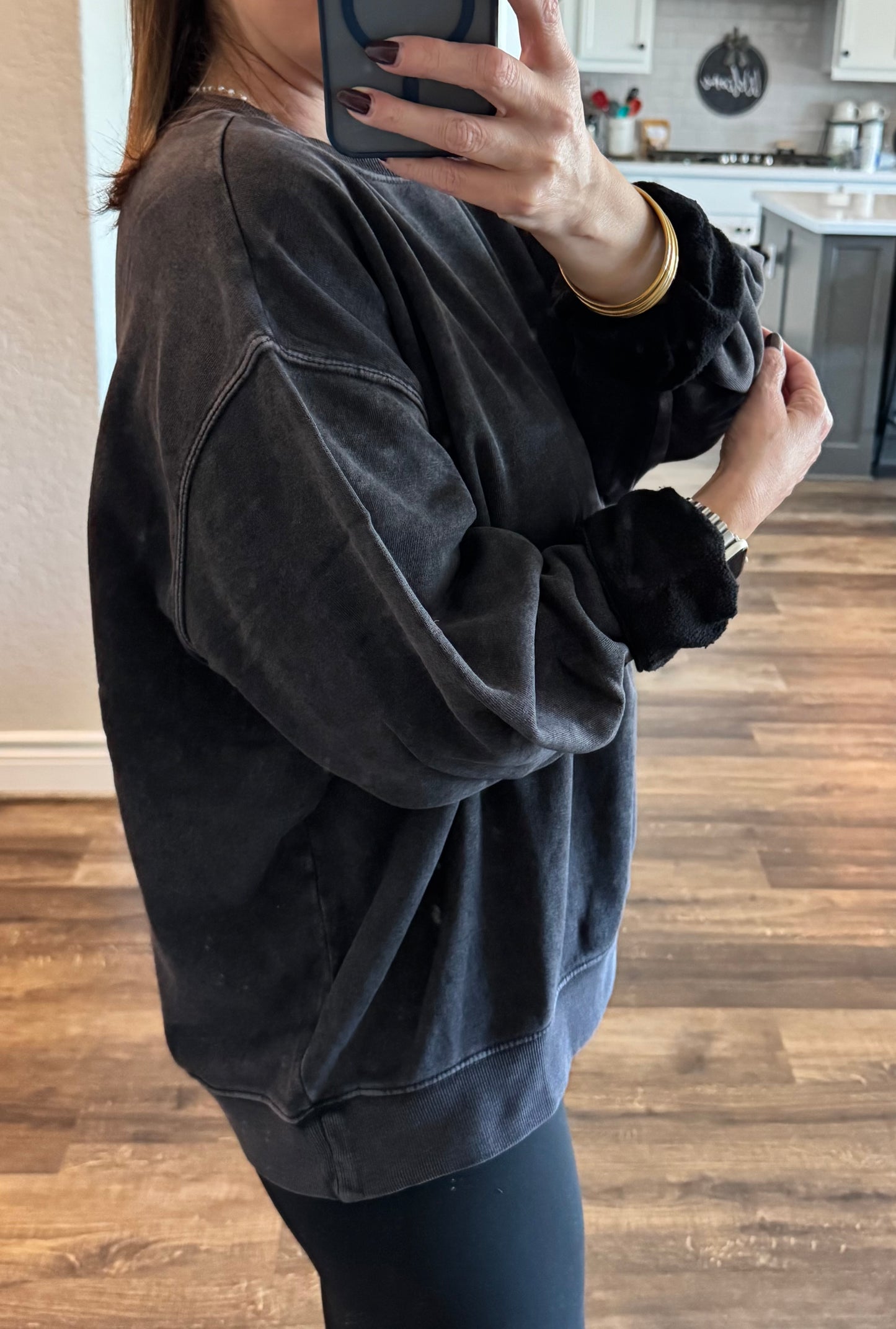 Cozy Relaxed Crew Neck Sweatshirt