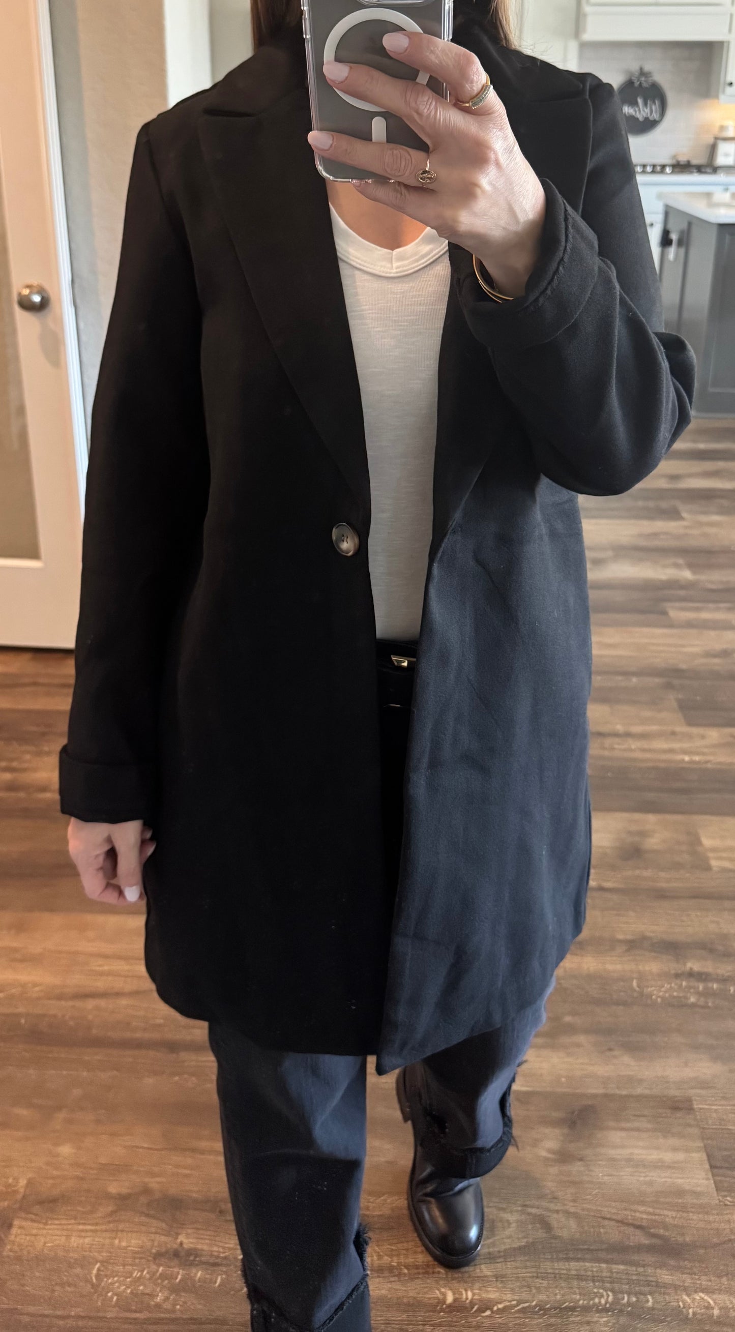 Lennon Waist Tapered Overcoat