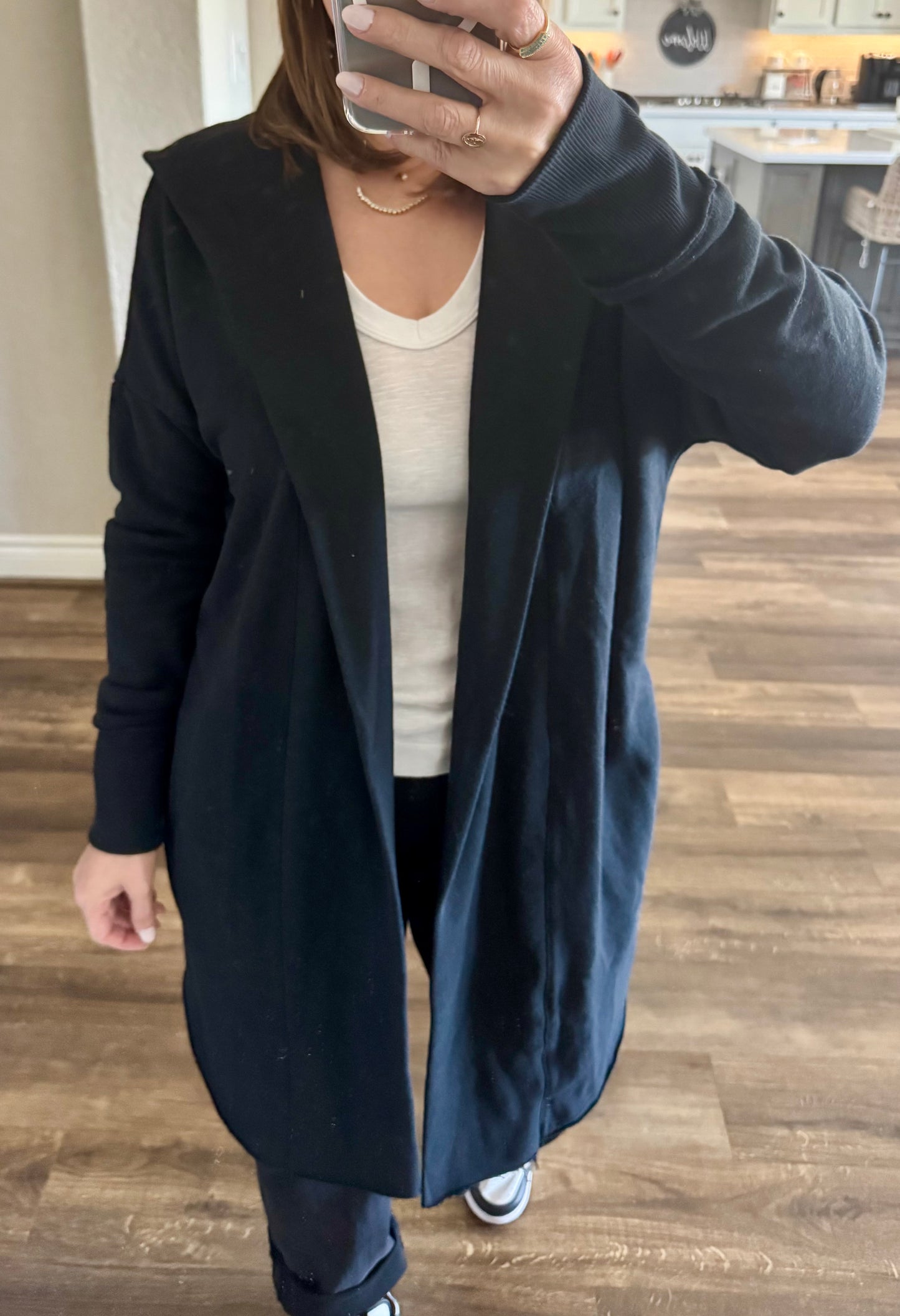 Aurora Open Front Hoodie Cardigan