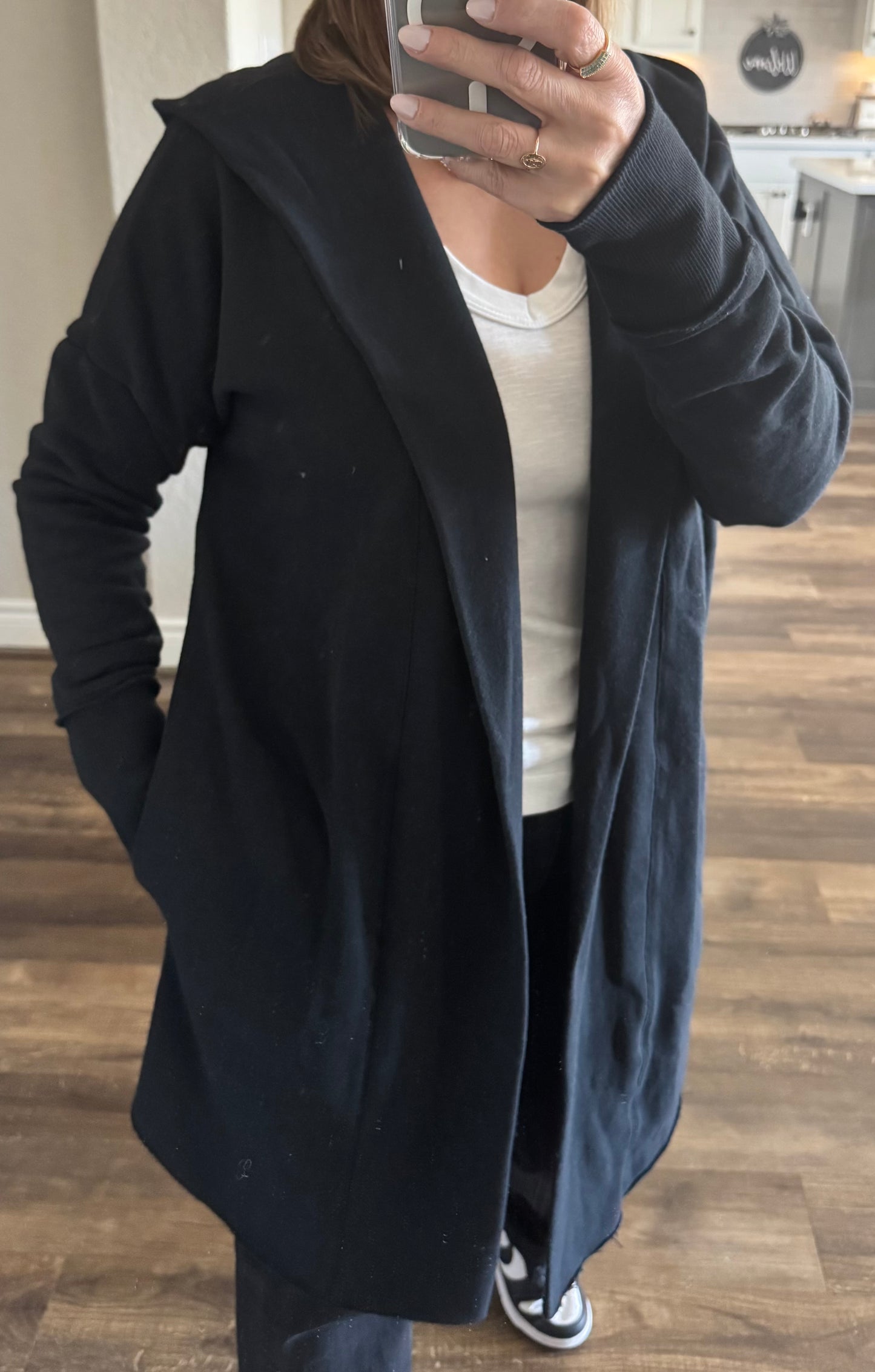 Aurora Open Front Hoodie Cardigan