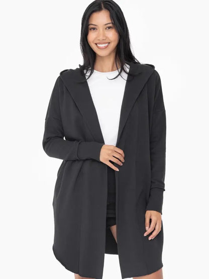 Aurora Open Front Hoodie Cardigan
