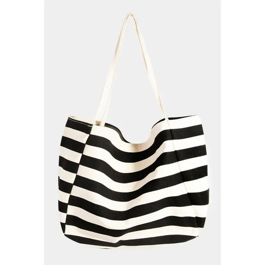 Stripe Tote Bag