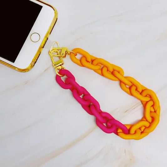 Color Heaven Phone Wrist Lanyard/Pink