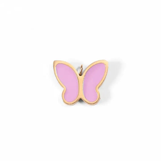 Purple Butterfly Charm