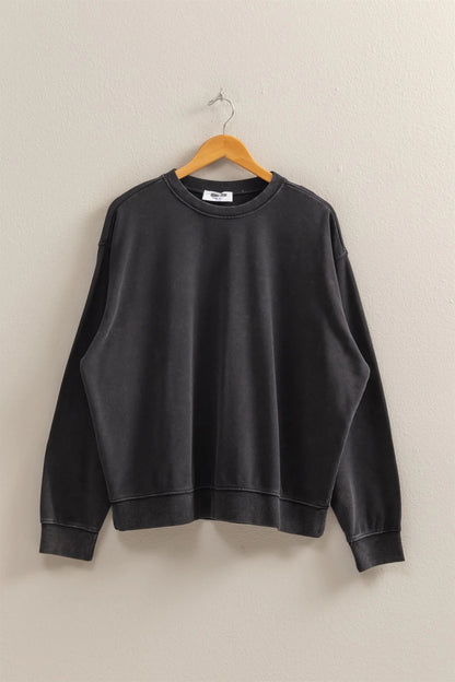Cozy Relaxed Crew Neck Sweatshirt