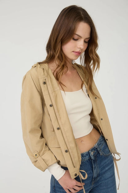 Coffee Break Hooded Jacket