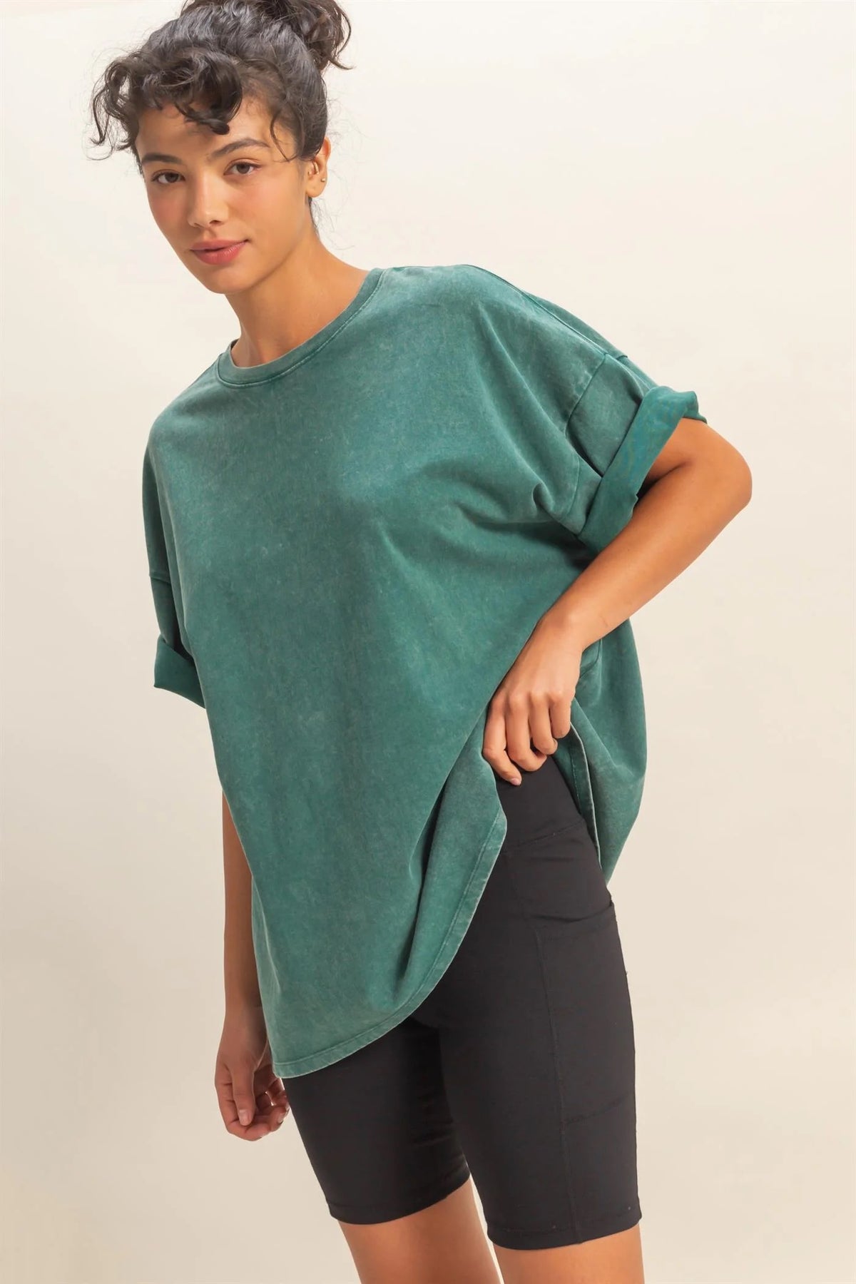 Langley Oversized Mineral Wash T-Shirt