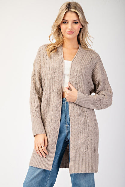 Crochet Long Cardigan