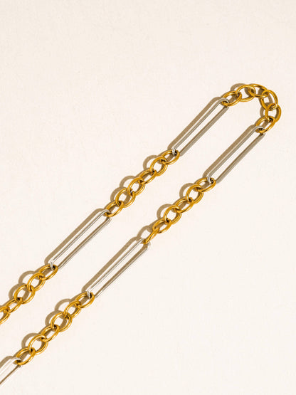Norra 18K Gold Non-Tarnish Mixed Chain Necklace