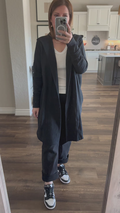 Aurora Open Front Hoodie Cardigan