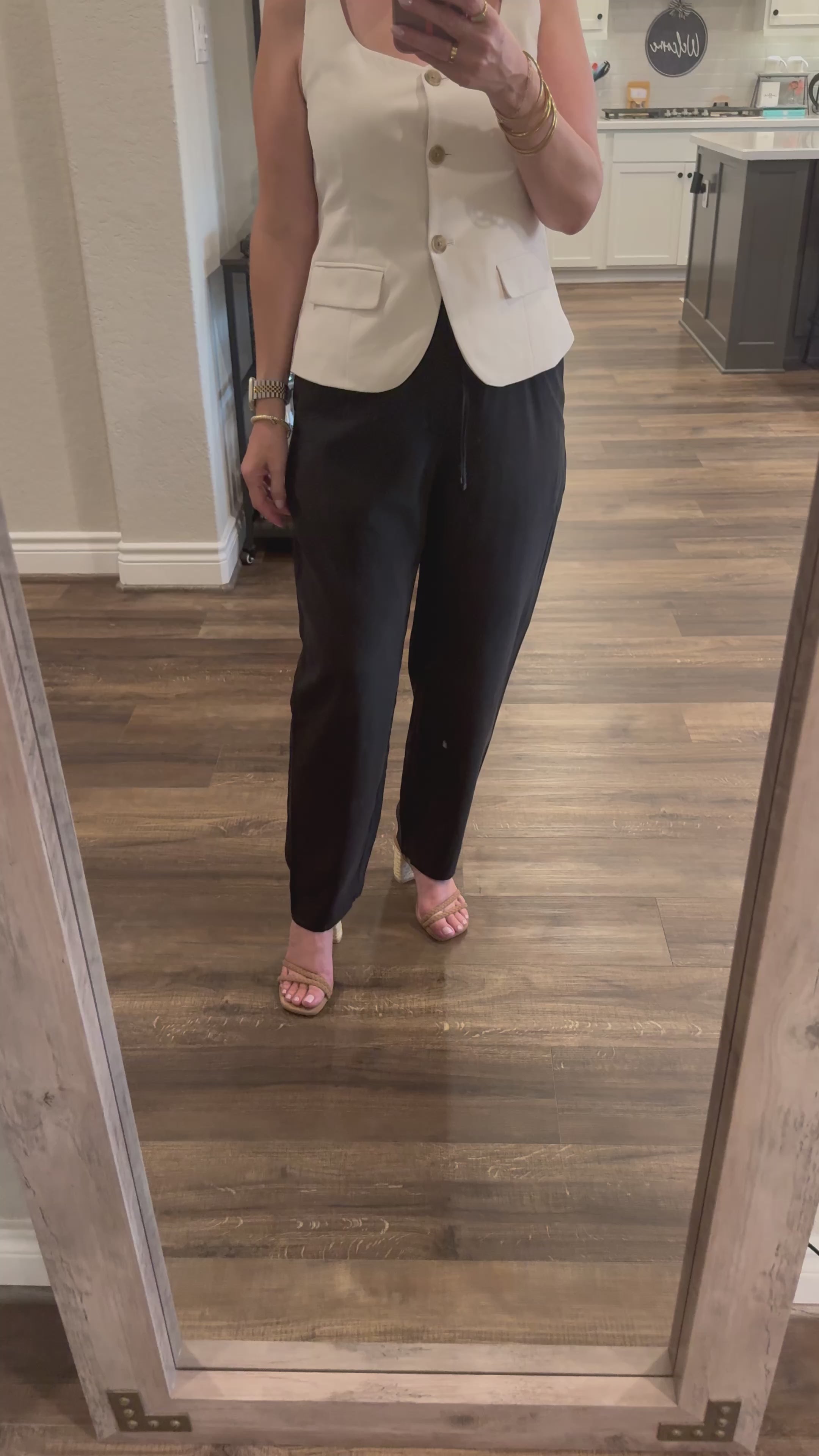 Drift High Rise Drawstring Ankle Pants – Shop Ella
