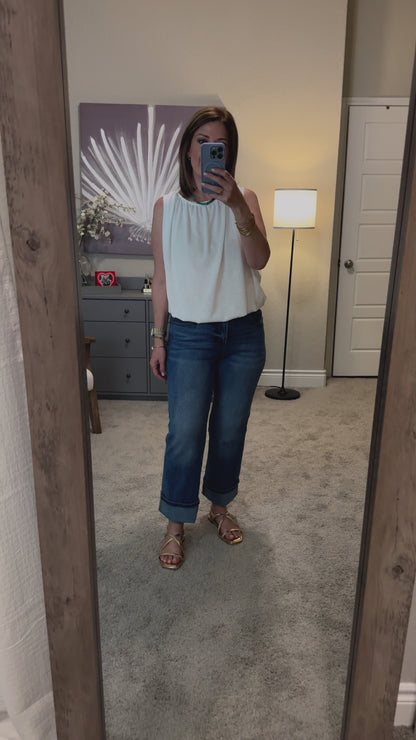 Vesper Bubble Hem Knit Top